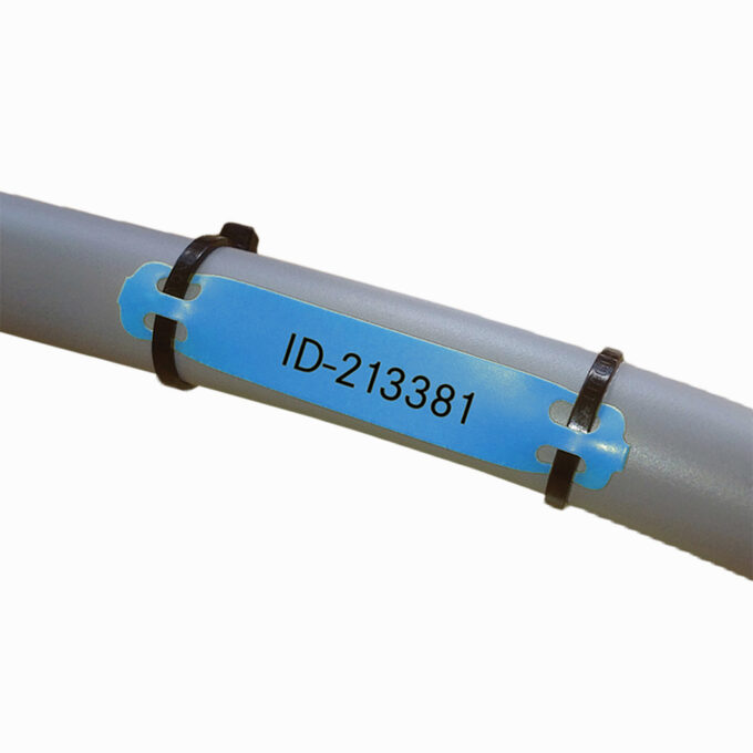Cablelabel PUR 75x25 BU Färg: Blå - Bild 2