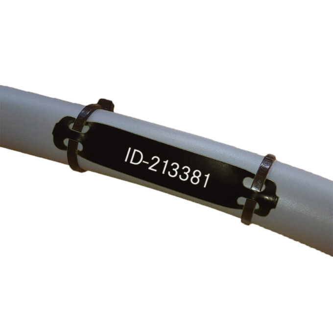 Cablelabel PUR 75x25  BK Färg: Svart - Bild 2