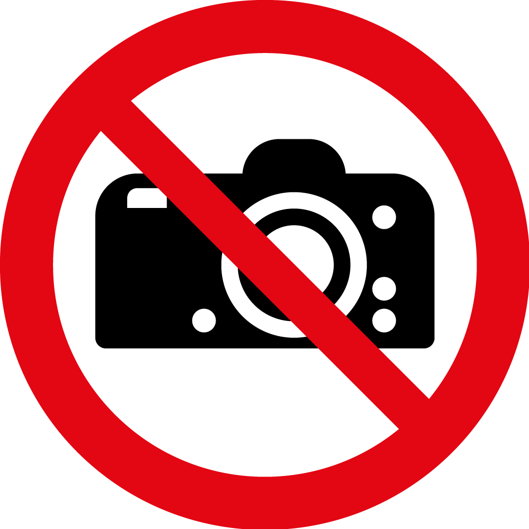 ISO7010 P029 ADH 25mm Fotografering förbjuden-0