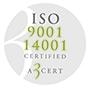 A3CERT ISO 9001, 14001
